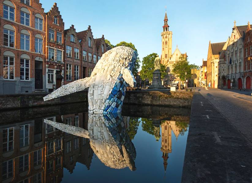 5噸海洋垃圾做成的“鯨魚”雕塑，環(huán)保與藝術(shù)的完美結(jié)合（組圖）