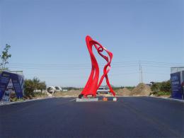 hj1726 不銹鋼雕塑—舞_青島國際服裝城不銹鋼雕塑、石雕、玻璃鋼雕塑_濱州宏景雕塑有限公司