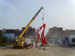 hj1739 不銹鋼雕塑-舞_青島國際服裝城不銹鋼雕塑、石雕、玻璃鋼雕塑_濱州宏景雕塑有限公司