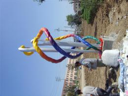 hj1740 不銹鋼雕塑-針線之魅_青島國際服裝城不銹鋼雕塑、石雕、玻璃鋼雕塑_濱州宏景雕塑有限公司