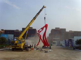 hj1745 不銹鋼雕塑-舞_青島國際服裝城不銹鋼雕塑、石雕、玻璃鋼雕塑_濱州宏景雕塑有限公司