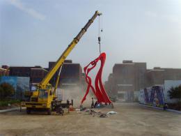 hj1746 不銹鋼雕塑-舞_青島國際服裝城不銹鋼雕塑、石雕、玻璃鋼雕塑_濱州宏景雕塑有限公司